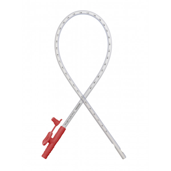 Suction catheters. Thumb Control Connector with Cap