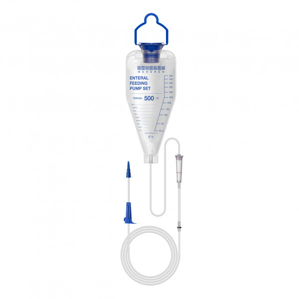 Enteral Feeding Sets 500 ml suitable for use with pumps