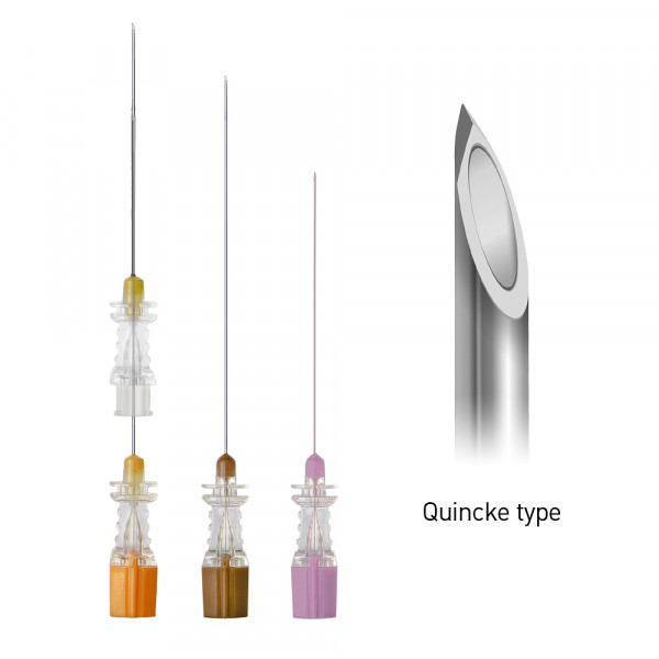 Spinal Needles. Quinke type tip