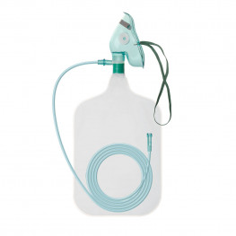 Oxygen Non re-breather Mask (high-flow system)