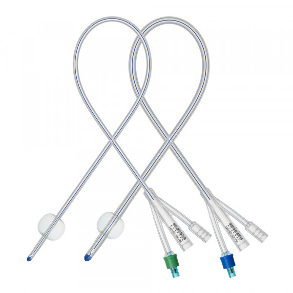 3-way Silicone Foley Catheters