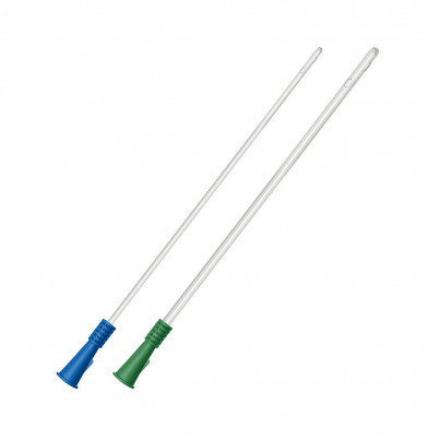 Female Nelaton Catheter with Hydrophilic Coating