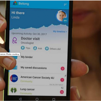 The Belong app is like Waze for cancer.