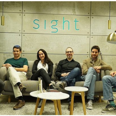 The team of Sight Diagnostics; Yossi Pollack, the co-founder and CEO is second from left.